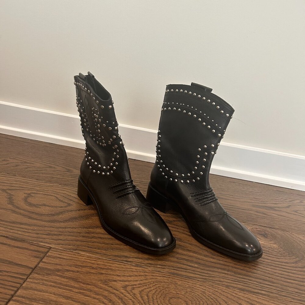 Anthropologie Bib Lou Briawa Ankle Boot - Women's 6.5 - Picture 3 of 5